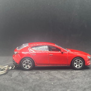 2019 Mazda 3 Neuheit Schlüsselanhänger aus 1:64 DieCast Modellauto Bild 5