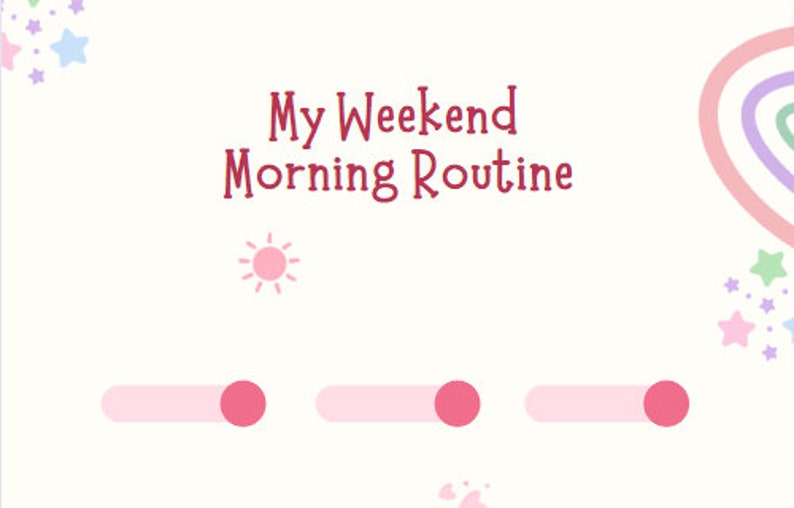 Weekend Routine, Kids Checklist, to Do List - Etsy