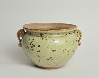 Handmade 3.75&quot; Glazed Ceramic Plant Pot With Drainage Cute Succulent Pot Houseplant Indoor Planter [D11]