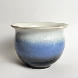 Handmade 5&quot; Glazed Ceramic Plant Pot With Drainage Cute Succulent Pot Houseplant Indoor Planter [B111]