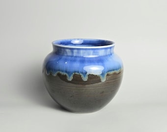 Handmade 4.5" Glazed Ceramic Plant Pot With Drainage // Cute Succulent Pot // Houseplant Indoor Planter [57][C124] - US Tariffs Included
