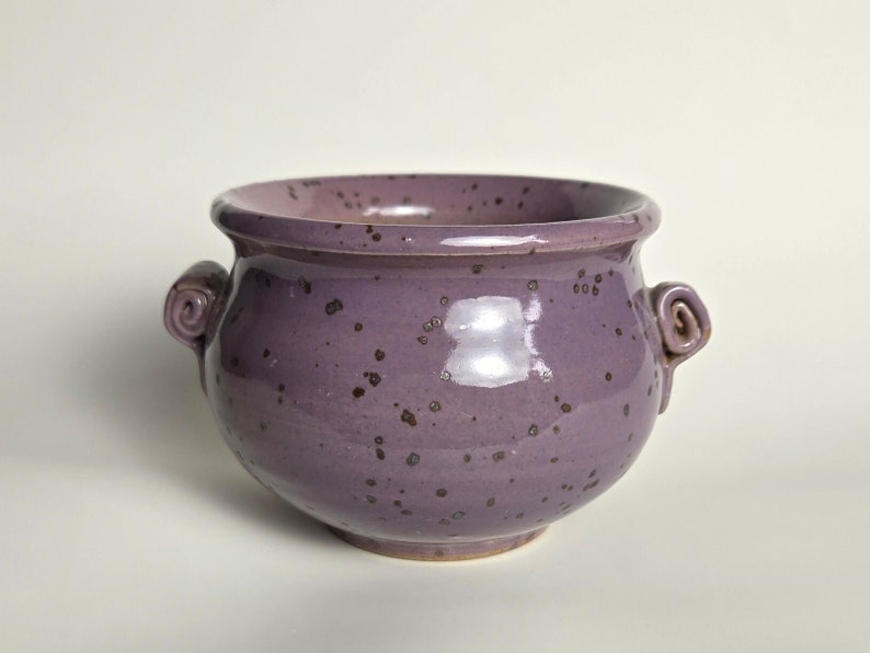 Handmade 4 Glazed Ceramic Plant Pot With Drainage Cute Succulent Pot Houseplant Indoor Planter B88 image 1