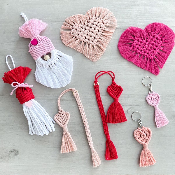 Macrame Valentine / Galentine Goodies