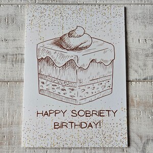 Carte Recovery, Carte AA, Anniversaire des sobres, Anniversaire des sobres, Jalon AA, Carte Sobriété, Carte-cadeau Recovery, Carte-cadeau AA, Carte 5 x 7