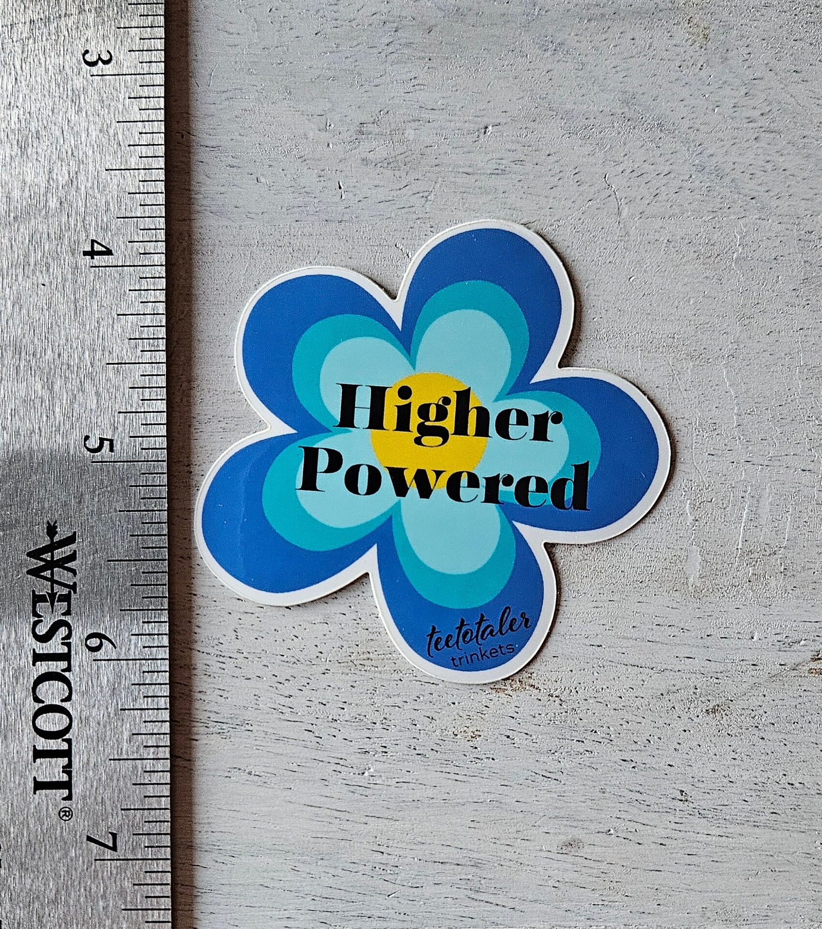 Higher Powered Vinyl Sticker - AA Recovery Gift - Etsy