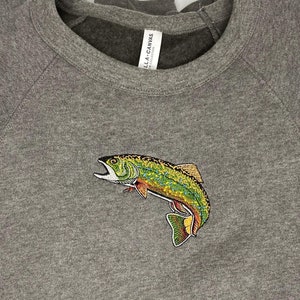 Brook Trout Sweater - Etsy