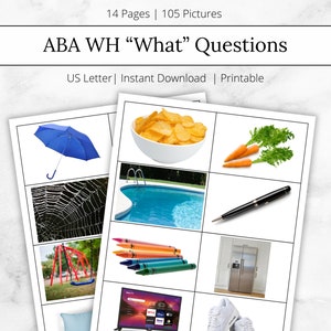 Was Intraverbal, ABA Was Frage, ABA Intraverbal, WH Fragen aba, vbmapp Reiz, Feature-Funktion-Klasse-Karten, vbmapp lrffc