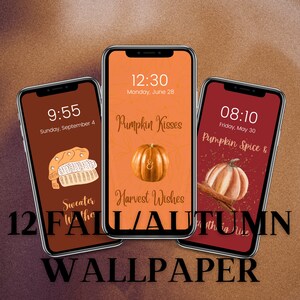 Fall Autumn IPhone Wallpaper lockscreen homescreen aesthetic
