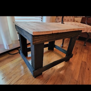Rustic/farmhouse end or side table