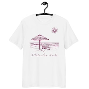 Camiseta orgánica Il Dolce Far Niente: El arte de no hacer nada