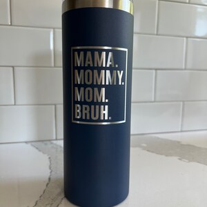 20 oz engraved skinny tumbler