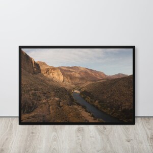 Big Bend National Park Travel Poster - Wall Art - Texas - Home Décor - Photo