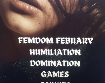 Adult content. Onlyfans femdom domination games. Femdom February games & scripts. Ruined JOI. Reddit femdom humiliation.