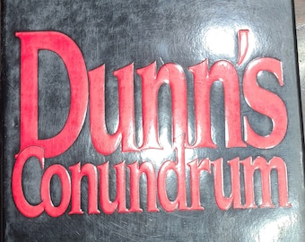Dunn's Conundrum de Stan Lee 1985 Primera edición declarada