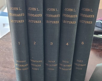 Conferencias de John L. Stoddard publicadas por Geo. L. Shuman y compañía 1897