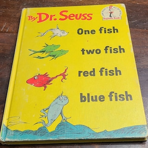 Ein Fisch Zwei Fische Roter Fisch Blauer Fisch von Dr. Seuss 1960