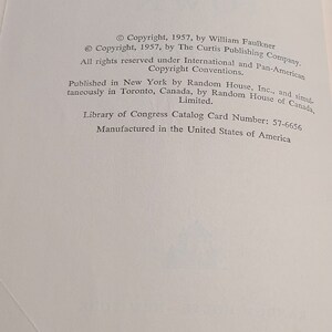 Snopes William Faulkner Trilogy 1964 3rd printing image 5