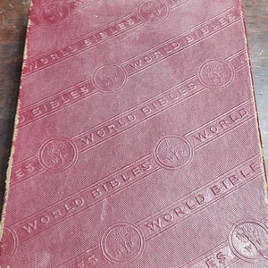 Bijbelreferenties door World Bible Circa 1960