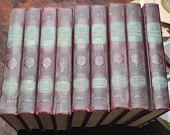 Nieuwe standaardencyclopedie deel 1-10 AAC THRU ZWI 1929