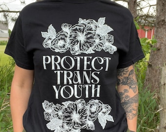 T-shirt Protéger les jeunes trans