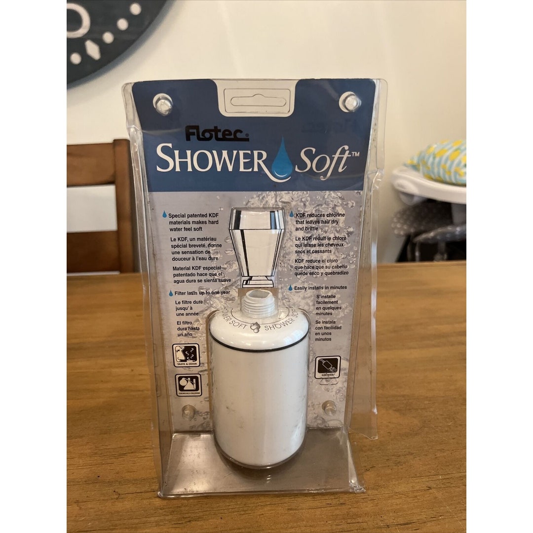 Flotec Shower Soft Hard Water Filter Chlorine Reducer Filter Etsy