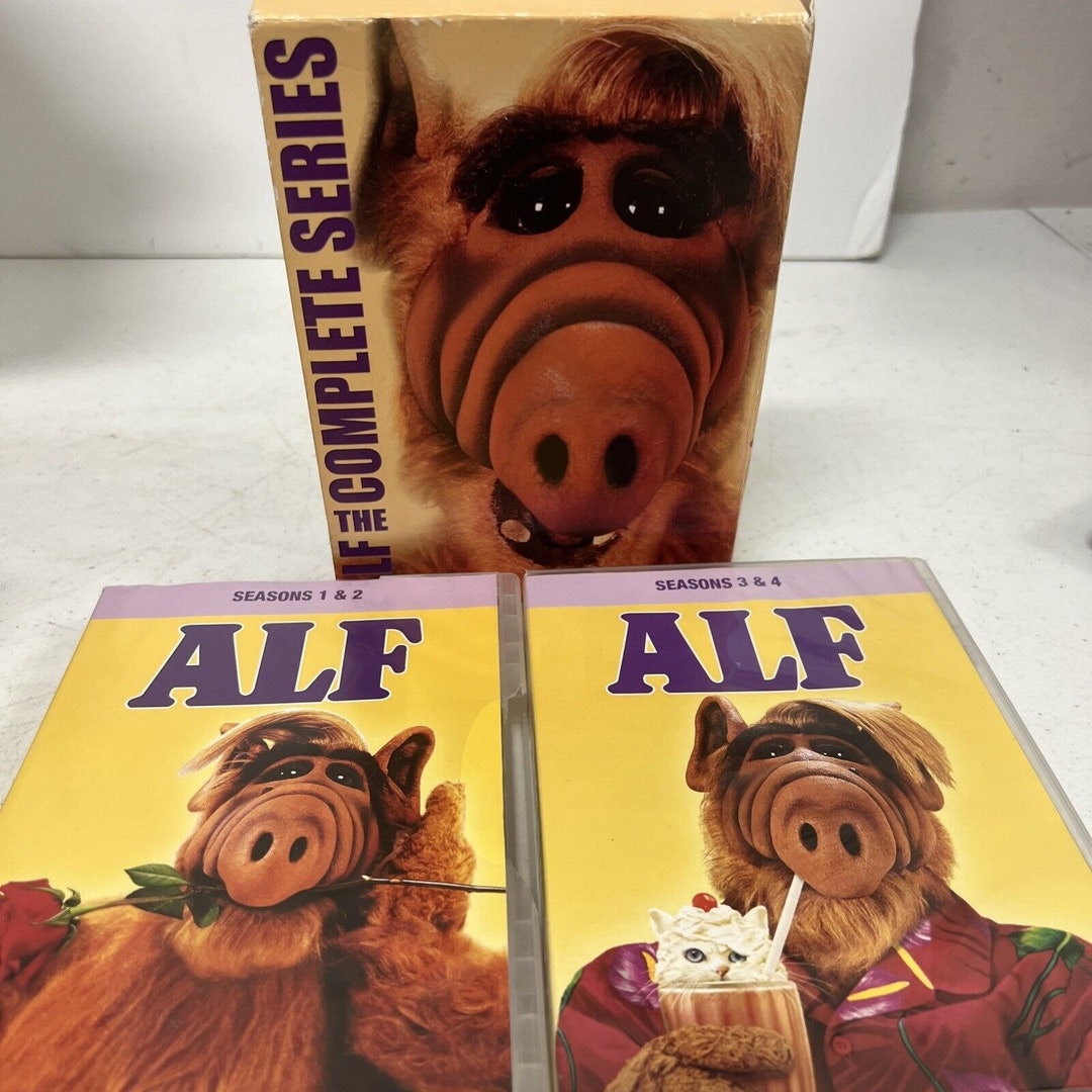 The Alf Collection Seasons 14 DVD SET Missing One Disc Etsy