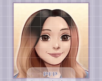 Custom Digital Portrait | Personalized Icon Art (Digital Download)