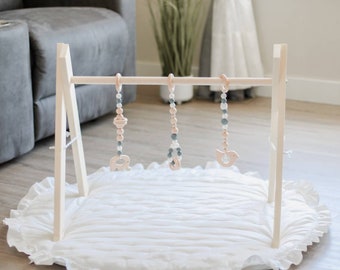 Wooden Baby Gym Frame