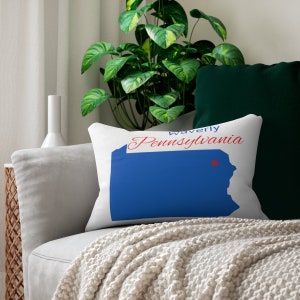 Waverly PA 20x14 Wit Rechthoekig Gesponnen Polyester Lendenkussen