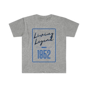Customizable Date T-Shirt Living Legend Birthday Shirt - Great gift for dads, grandparents and great grandparents