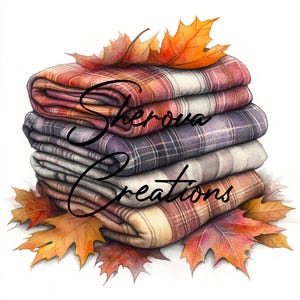 10 Herbst Clipart Bundle, Wandkunst, druckbare Aquarelle, hochwertige JPG-Dateien, Papiermodelle, Junk Journal, Einladungen, Hochzeit, Karte