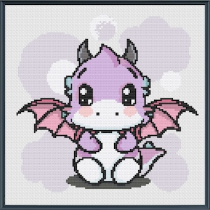 Dragon Cross Stitch Pattern - Unique and Detailed Design | Pattern Keeper | Counted Cross Stitch | #406