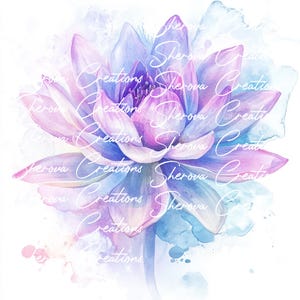 10 bundle di clipart di fiori, arte murale, acquerello stampabile, JPG di alta qualità, artigianato di carta, diario di spazzatura, invito, matrimonio, biglietto, PNG