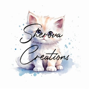 Paquete de 10 imágenes prediseñadas de gatitos, arte mural, acuarela imprimible, JPG de alta calidad, manualidades de papel, diarios, invitaciones, bodas, tarjetas