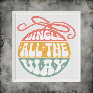 Christmas Counted Cross Stitch Pattern **Digital | Printable **