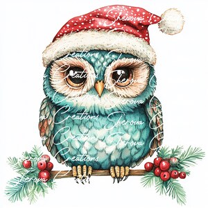 Paquete de 10 imágenes prediseñadas navideñas, arte mural, acuarela imprimible, JPG de alta calidad, manualidades de papel, diario basura, invitaciones, boda, tarjeta, PNG