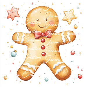 Paquete de imágenes prediseñadas navideñas, arte mural, acuarela imprimible, JPG de alta calidad, manualidades de papel, diario basura, invitaciones, boda, tarjeta, PNG