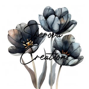 Pacchetto di 10 Clipart di fiori, decorazioni murali, acquerelli stampabili, JPG di alta qualità, creazioni di carta, diario di scarto, inviti, matrimoni, biglietti