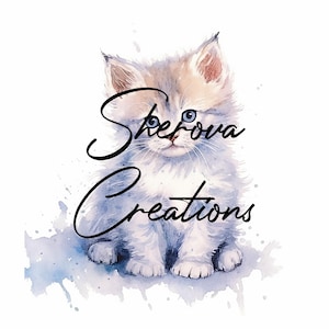10 kittens clipartbundel, kunst aan de muur, afdrukbare aquarel, hoge kwaliteit JPG, Paper Craft, Junk Journal, uitnodigingen, bruiloft, kaarten