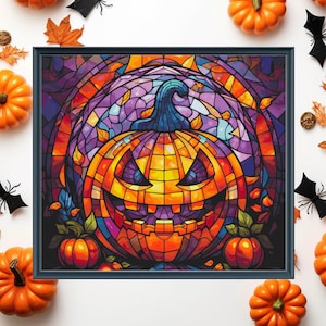 Halloween Counted Cross Stitch Pattern