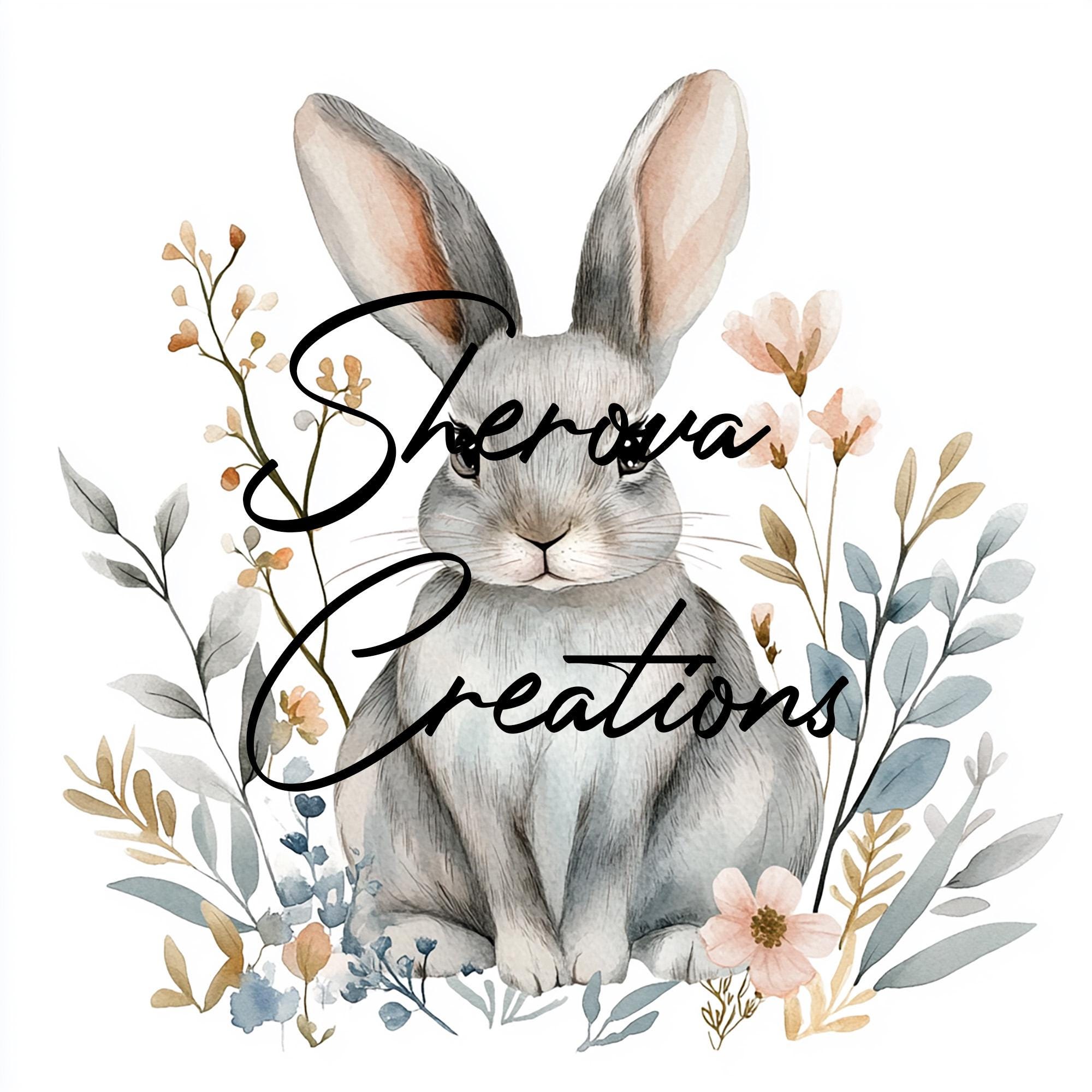 Rabbit Clipart Bundle: Watercolor Bunny Art (JPG, Digital Download) - Etsy