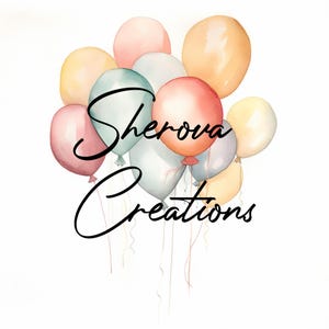 Paquete de 10 imágenes prediseñadas de globos, arte mural, acuarela imprimible, JPG de alta calidad, manualidades de papel, diario basura, invitación, boda, tarjeta