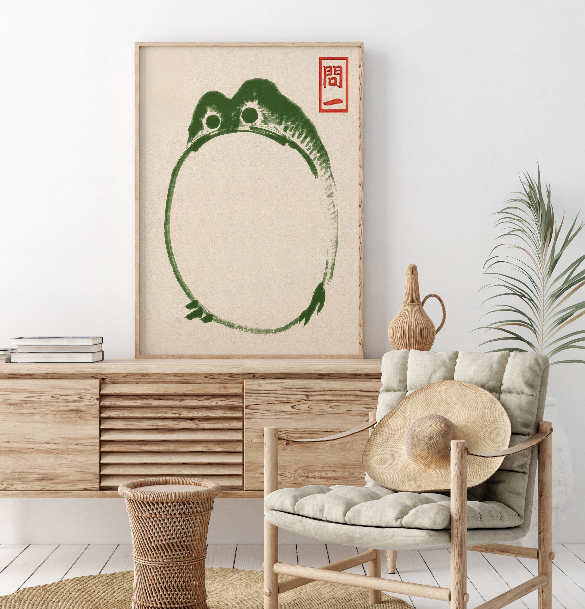 Japanese Matsumoto Hoji Frog Set of 3 Vintage Frog Woodblock - Etsy ...