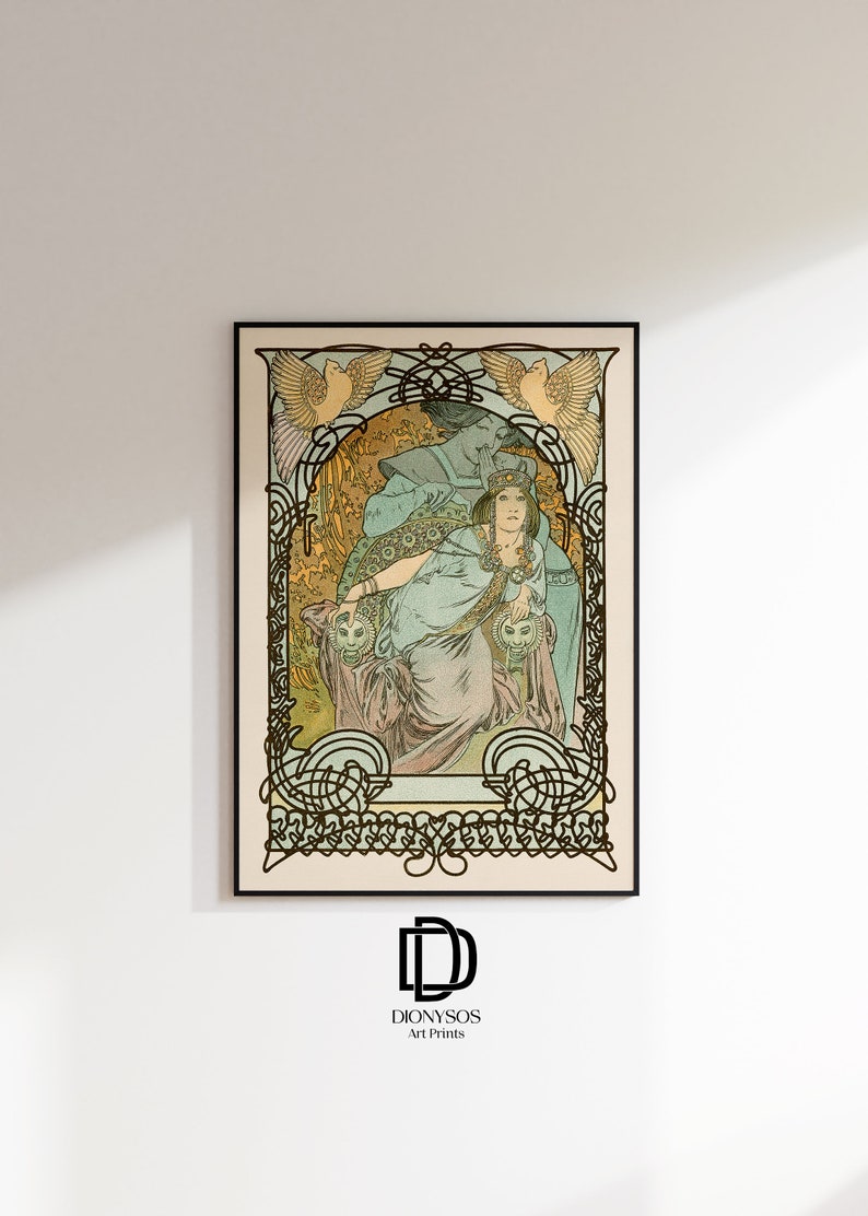 Alphonse Mucha Set of 3 Printable Exhibition Posters - Etsy UK