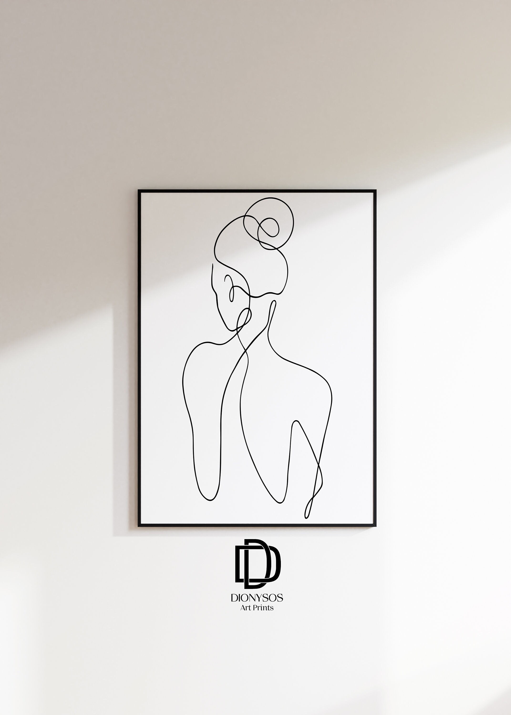 Beautiful Woman Face One Line Drawing,long Line Art,line Art on  Paper,abstract Art on Cotton,svg File,cutting and Transfer ,pod,pritable 