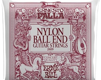 Ernie Ball Ernesto Palla Black & Gold Ball-End Nylon Classical