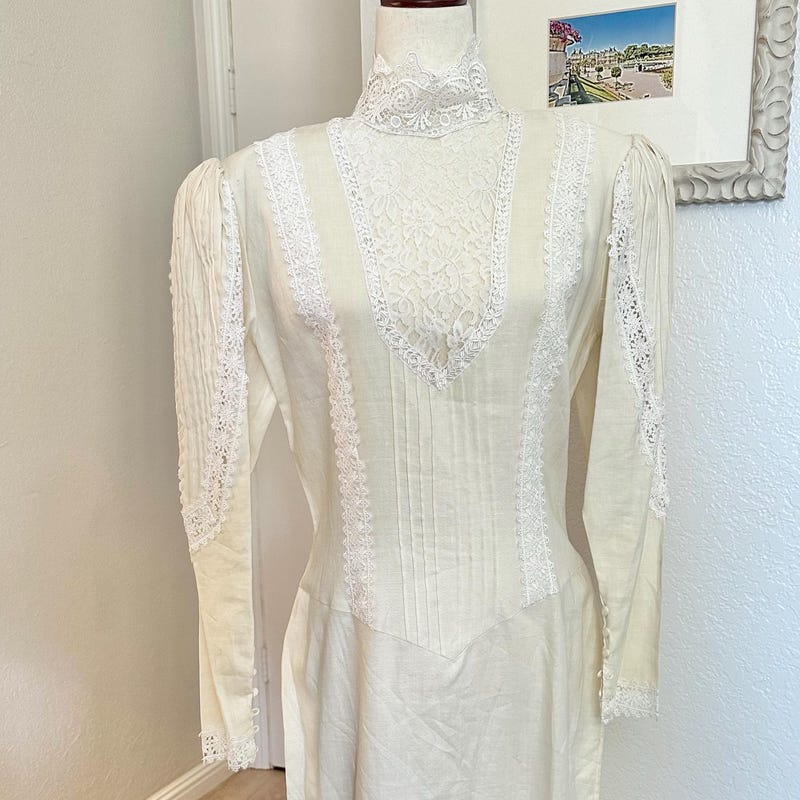 White See Through Lace Gown for Women Etsy