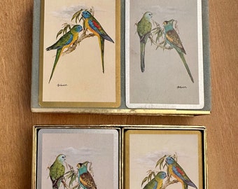 Parrots Playing Cards Deck - 52 Poker Cards With Jokers, Matte UV Finish