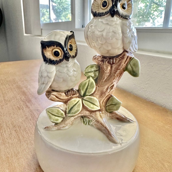 Owl Music Box Etsy