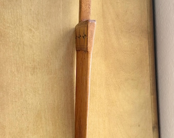 Vtg Solomon Islands Hand Carved Wooden Hair Comb 10.5\